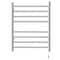 Kingston Brass Templeton Wall Mount Hardwired or Plug-In Towel Warmer, Brushed TWW3624SN - alternate 2